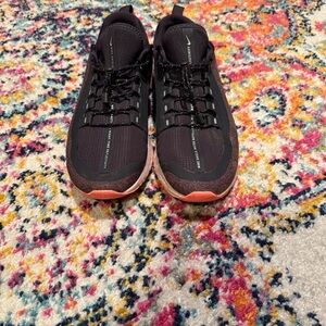 Nike Navy Blue and Pink Athletic Shoes